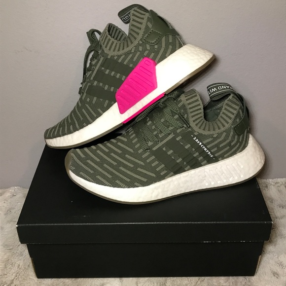 adidas Shoes - 🔥NIB adidas NMD_R2 Primeknit 'Japan Khaki Green'